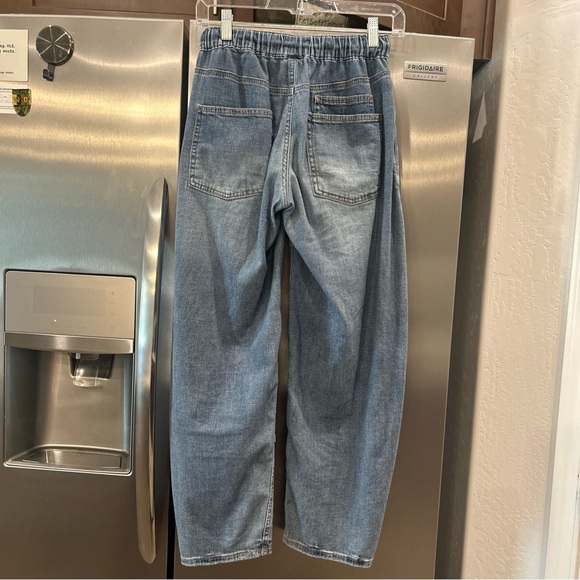 Project Indigo Barrel Denim Jeans - Light Blue XS - Picture 3 of 8